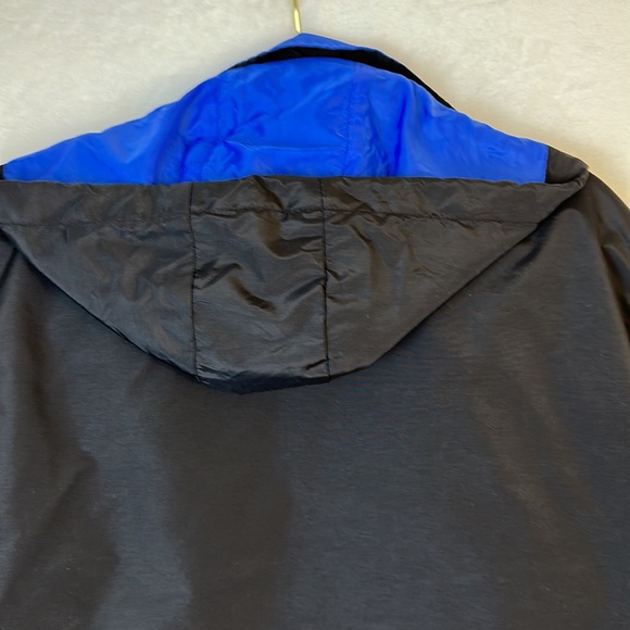 Ford /UAW Windbreaker Hooded Blue Black Size Medium - Picture 12 of 12
